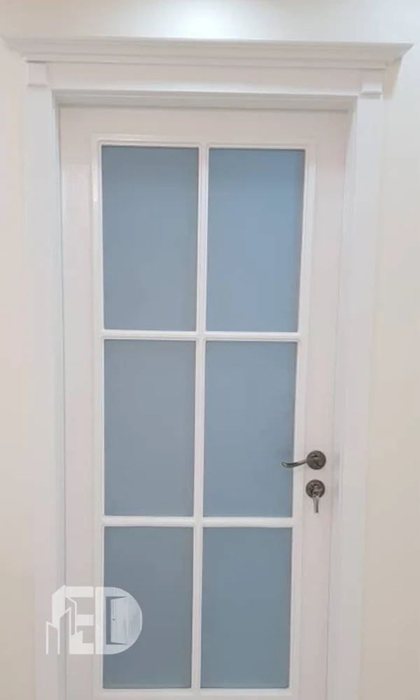 درب و چهارچوب داخلی بدون شیشه کد 1087