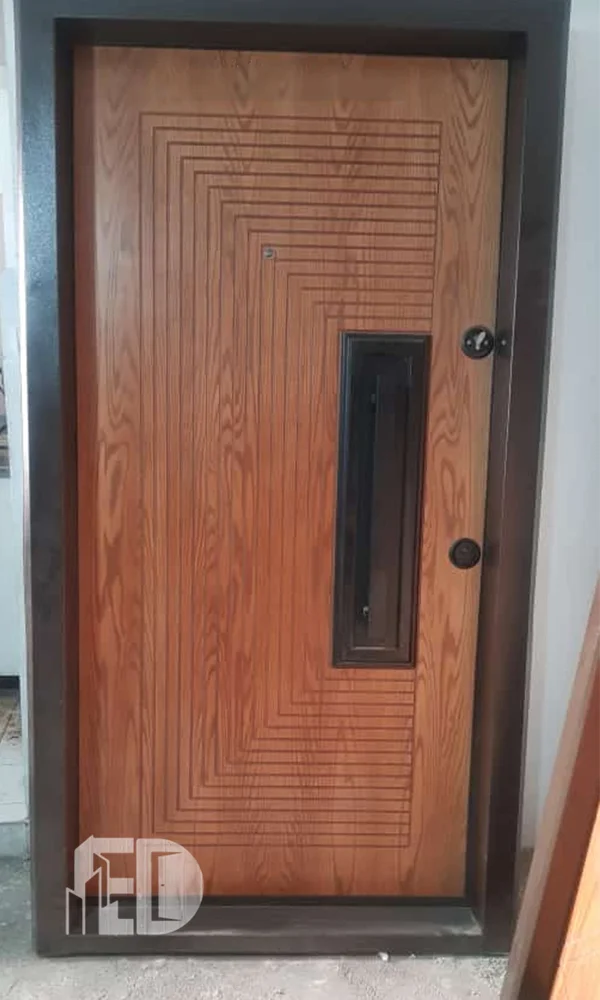 درب ضد سرقت راشین روکش طبیعی بلوط کد RT3021