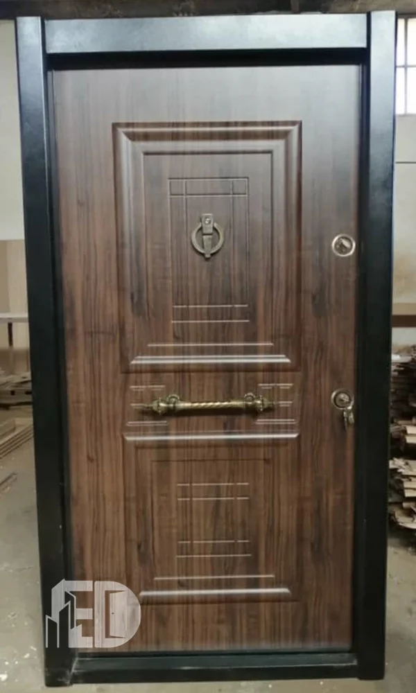 درب ضد سرقت آبنوس پی وی سی (pvc) کد AG2006