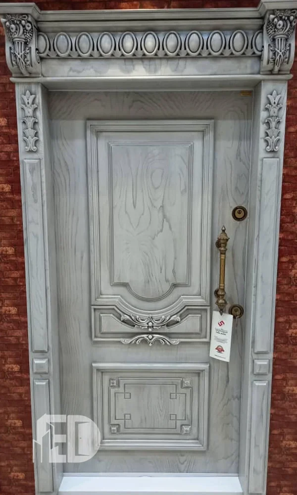 درب ضد سرقت با روکوب روکش طبیعی بلوط کد L6001