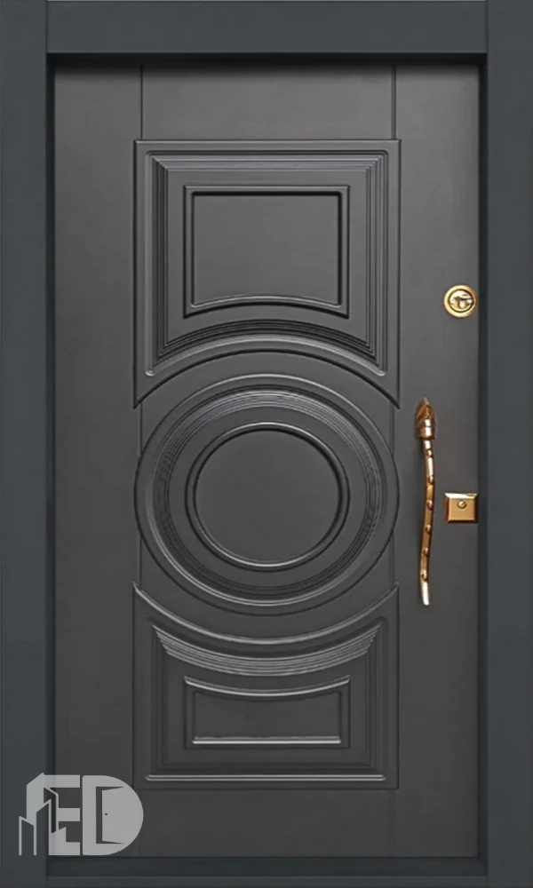درب ضد سرقت آترین رنگ مشکی  کد L6016