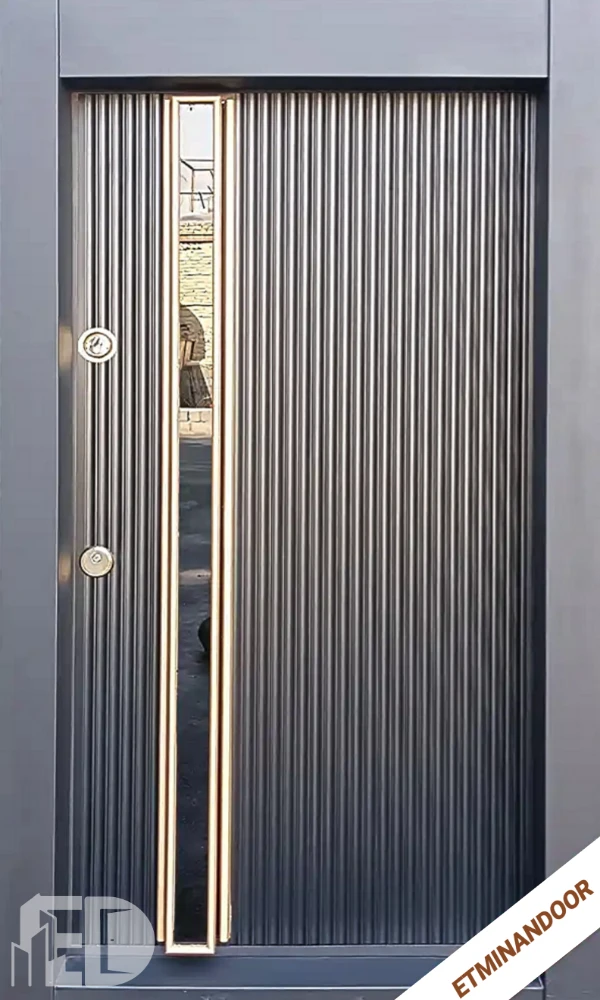 درب ضد سرقت اطلس رنگ مشکی کد L6013