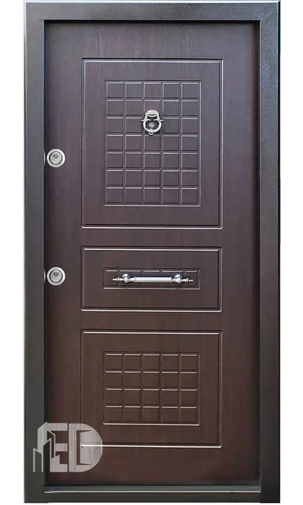 درب ضد سرقت سه قاب پی وی سی (pvc) کد AG2011